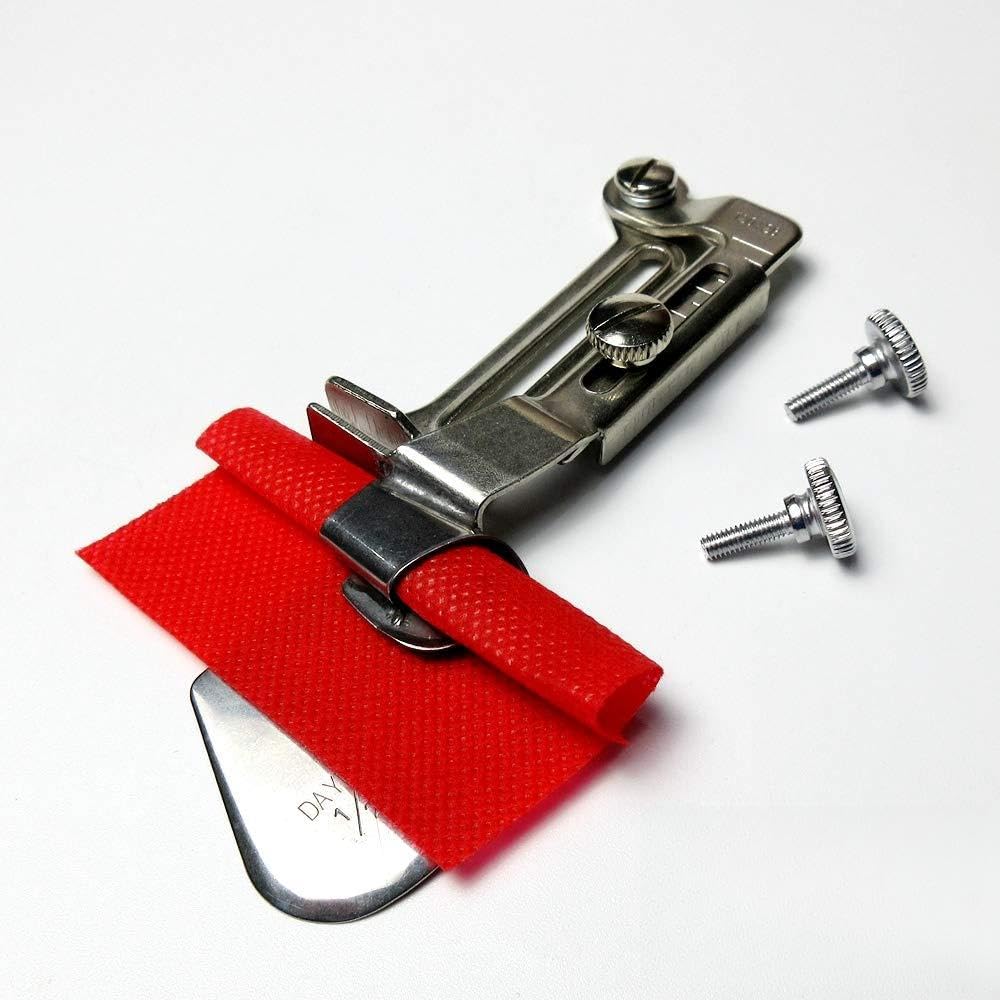 megelin様 Double Fold Clean Finish Hemming Folder Attachment for Sewing